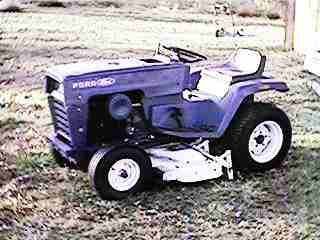 Ford lg100 garden tractor #2