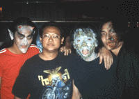 Extensive Make Up for Halloween Bash