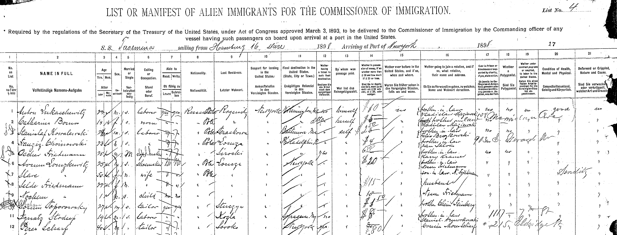 Taormina Manifest