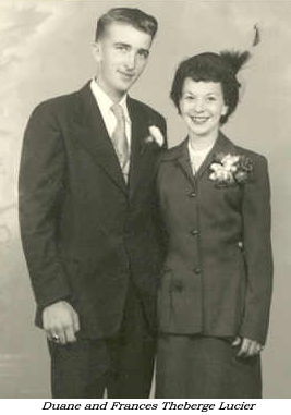 Duane and Frances Theberge Lucier