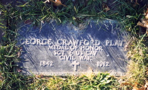 Medal of Honor Grave Placque