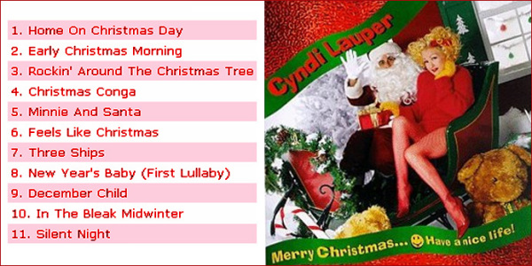 Cindy Lauper Christmas CD