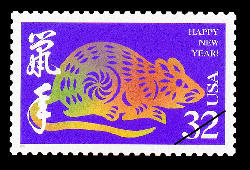 Year of rat USPS