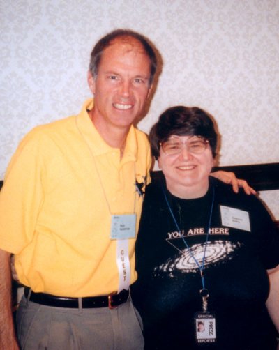 Searfoss and me at Shore Leave 2002