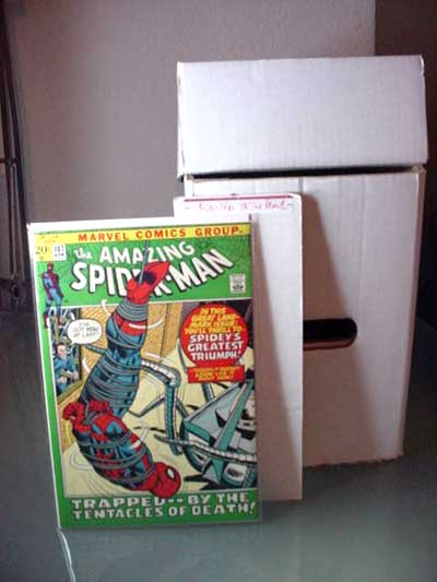 Store Your Comics in Comic Book BOXES!