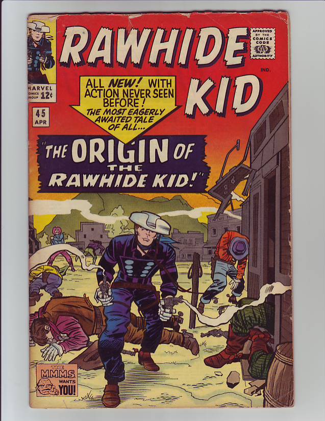 Rawhide Kid Comics Listed Here!