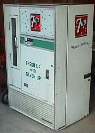 My 7up Bottle Vendor