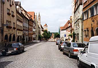 Wide Street in Rothenburg