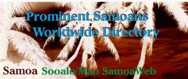 Prominent Samoans Worldwide Directory