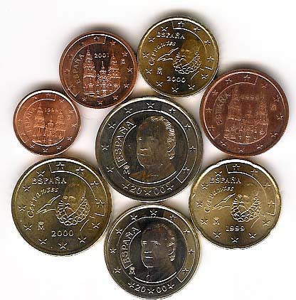 Spain Euro Coins