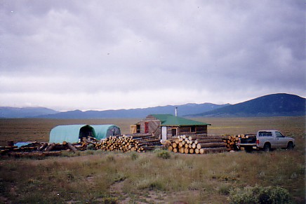 3 mi N of NM border & 1/2 mi E of the Rio Grande