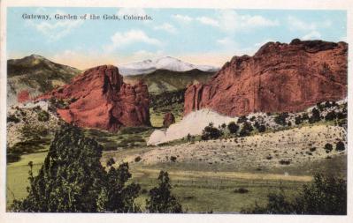 Gateway Garden of the Gods Colorado