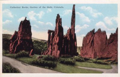 Cathedral Rocks Garden of the Gods Colorado