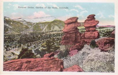 Siamese Twins Garden of the Gods Colorado