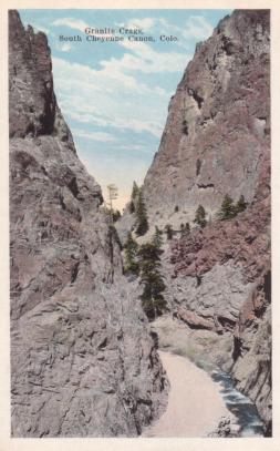 Granite Crags South Cheyenne Canyon Colorado