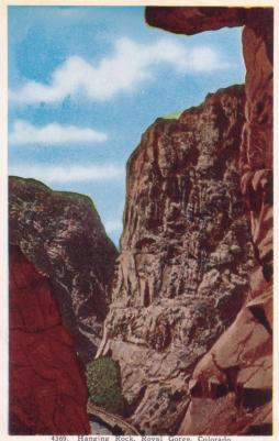 Hanging Rock Royal Gorge Colorado