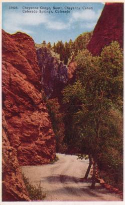 Cheyenne Gorge South Cheyenne Canyon