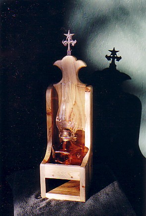 Vintage kerosene lantern with #2 Eagle burner