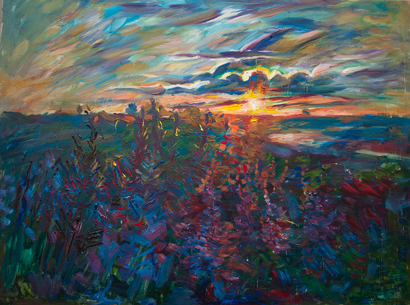  ' sunset '  by  elena  ringo 