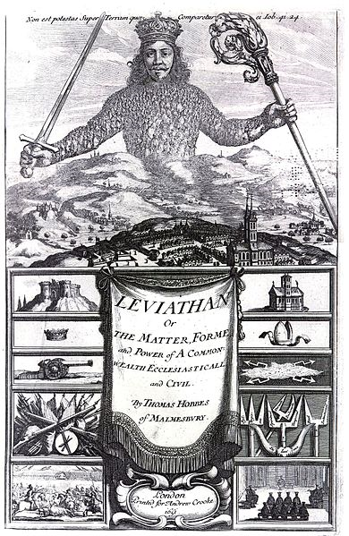  abraham bosse/thomas hobbes: the frontispeice of  “Leviathan or The Matter, Forme and Power of a Common Wealth Ecclesiasticall and Civil”  
