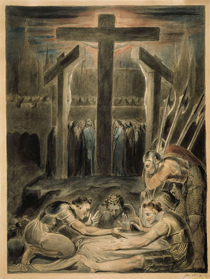 The Soldiers Casting Lots for Christ's Garments by William Blake 1800