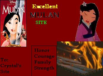 Excellent Mulan Site Award