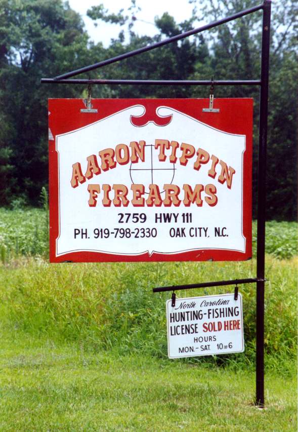 Aaron Tippin Firearms, Oak City, NC
