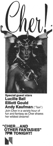 Cher and Other Fantasies NBC TV-Special
