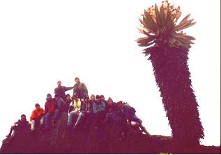 Integrantes de la Segunda Excursin (Julio, 1998)