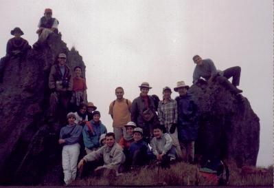 Integrantes de la Tercera Excursin (Enero, 1999)