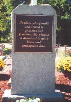 Dedication Plaque