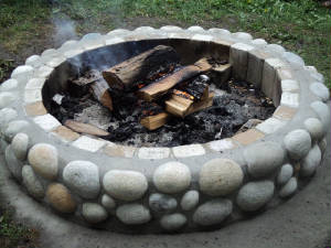 Big Wheel Fire Pit