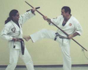 Sensei Luis Gonzalez and Sensei Paul