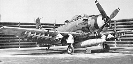The A1H -- The type of aircraft that Major Tipping flew.