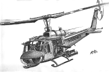 The Bell UH1 Iroquois