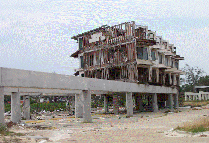 Chateau After Hurricane Katrina