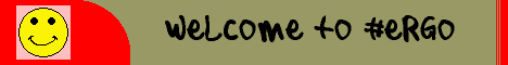 Welcome to #ergo