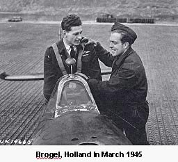 Brogel, Holland in March 1945