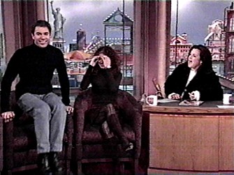 Erick McCormack, Debra Messing, Rosie O'Donnell