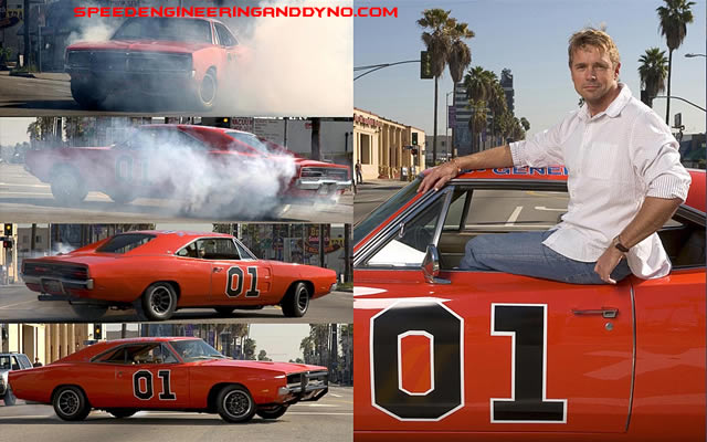 The Dukes of Hazzards General Lee and Bo Duke