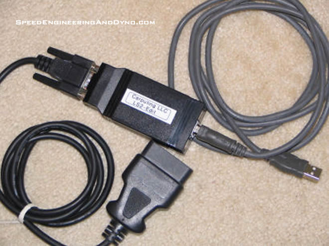 LS1 edit, LS2 edit, LT1 edit Carputing PCM flash software hardware cable