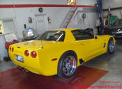 2002 Z06 Corvette Millennium Yellow