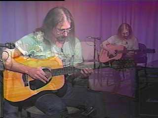 Superimposed image of Steve at Channel 10