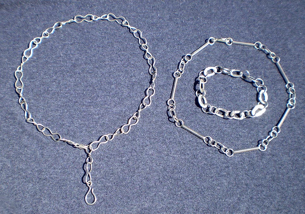 Necklace with pendant hook, choker, bracelet