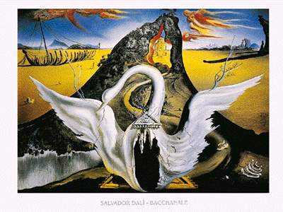 Salvador Dali's Bacchanale.