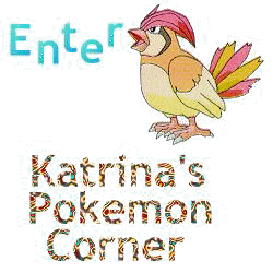 Enter 'Katrina's Pokemon Corner'