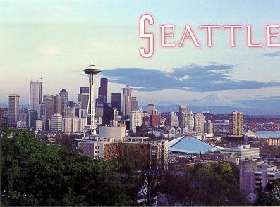 Seattle skyline, 2000