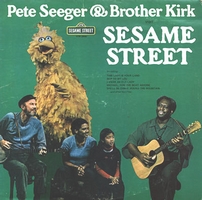 Pete Seeger and Brother Kirk Visit Sesame Street