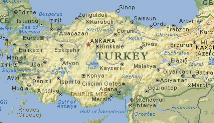 Map of Turkey