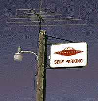 UFO self parking